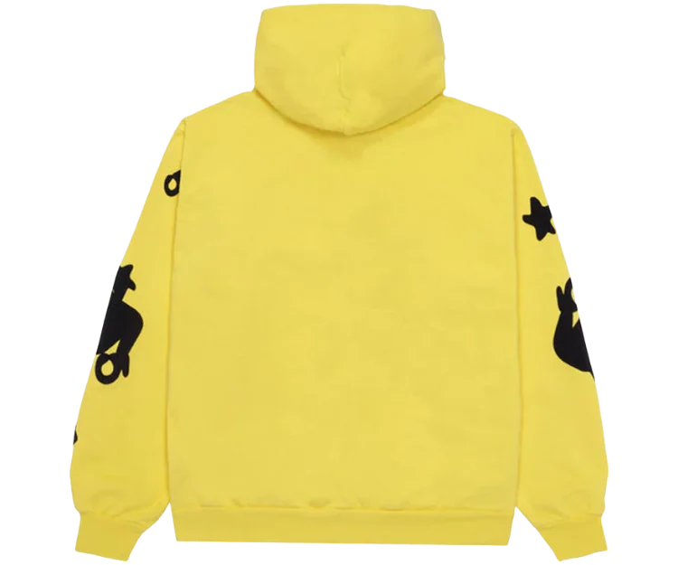 Sp5der Beluga Hoodie Gold