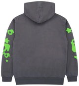 Sp5der Beluga Hoodie Grey/Green