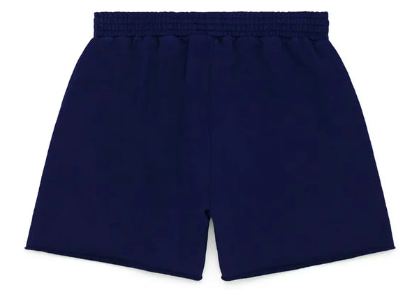 Sp5der OG Web Logo Sweat Short Blue