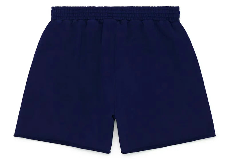 Sp5der OG Web Logo Sweat Short Blue