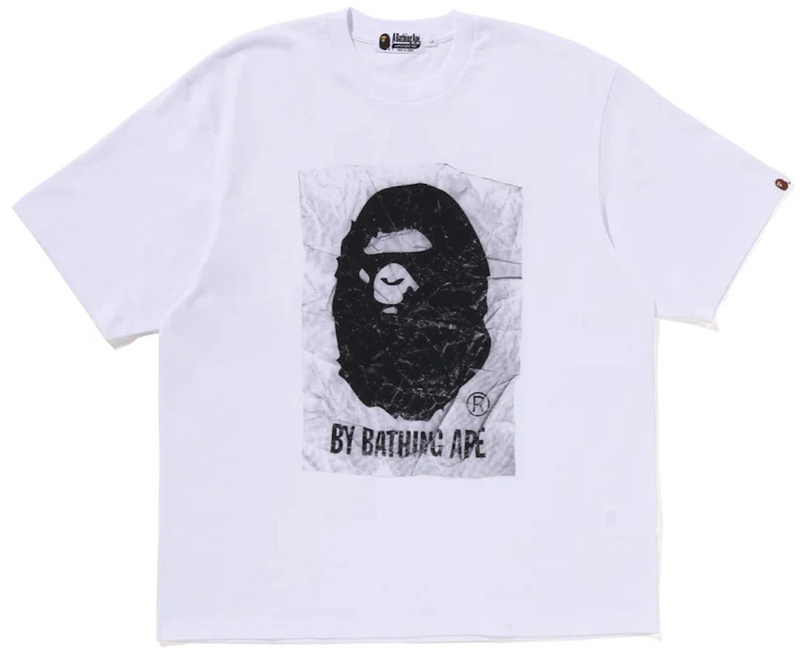 BAPE Bathing Ape Relaxed Fit Tee White