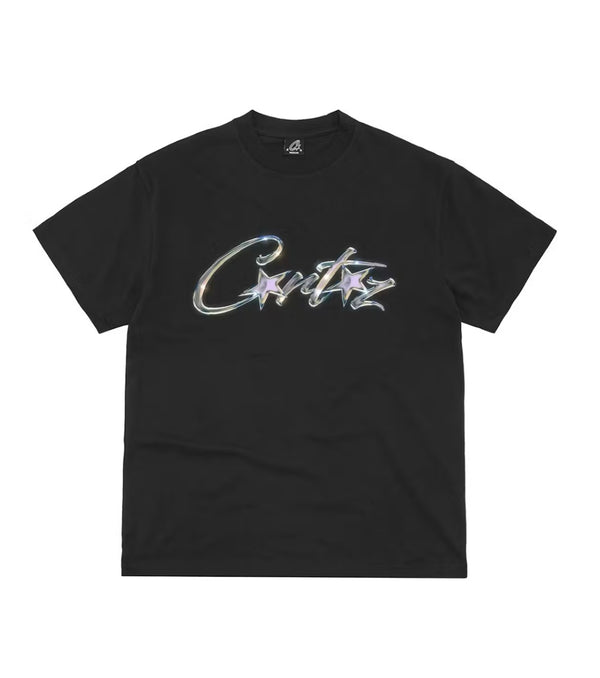 Corteiz Chrome Allstarz Tee Nero
