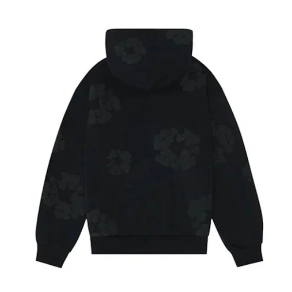 Denim Tears Mono Cotton Wreath Sweatshirt Black