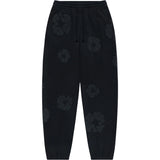 Denim Tears Mono Cotton Wreath Sweatpant Black