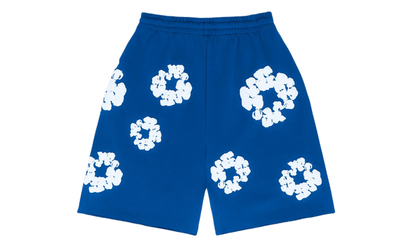 Denim Tears The Cotton Wreath Shorts Royal Blue