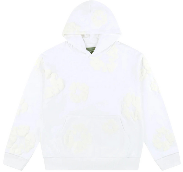 Denim Tears Mono Cotton Wreath Sweatshirt White