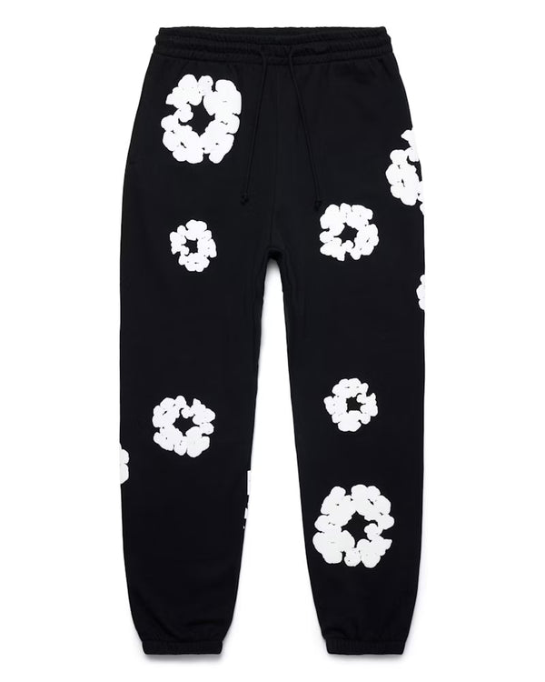 Denim Tears The Cotton Wreath Sweatpants Black