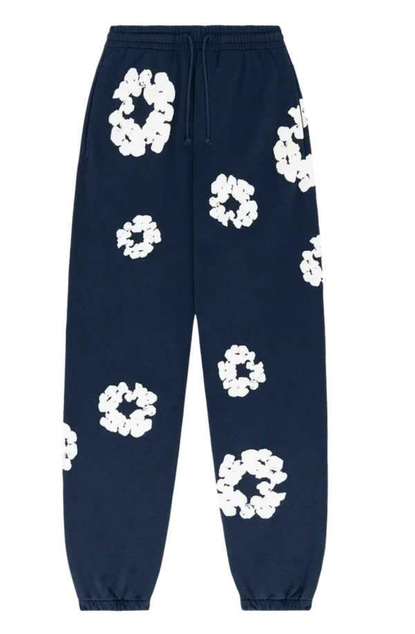 Denim Tears The Cotton Wreath Sweatpants Navy