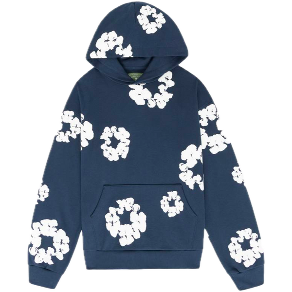 Denim Tears The Cotton Wreath Sweatshirt Navy