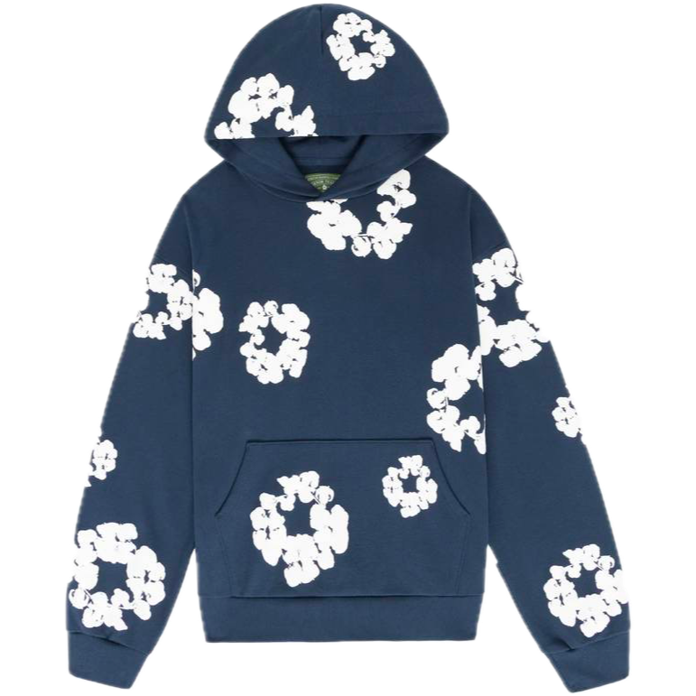 Denim Tears The Cotton Wreath Sweatshirt Navy