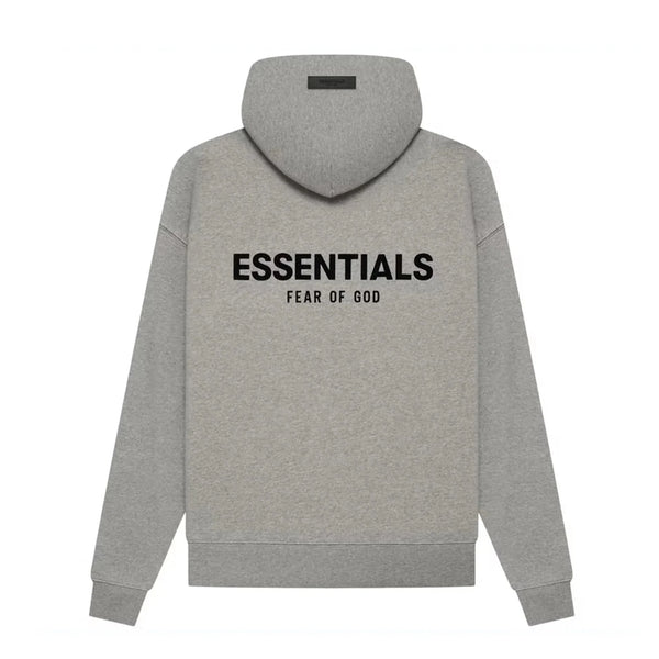 Essentials Hoodie Dark Oatmeal SS22