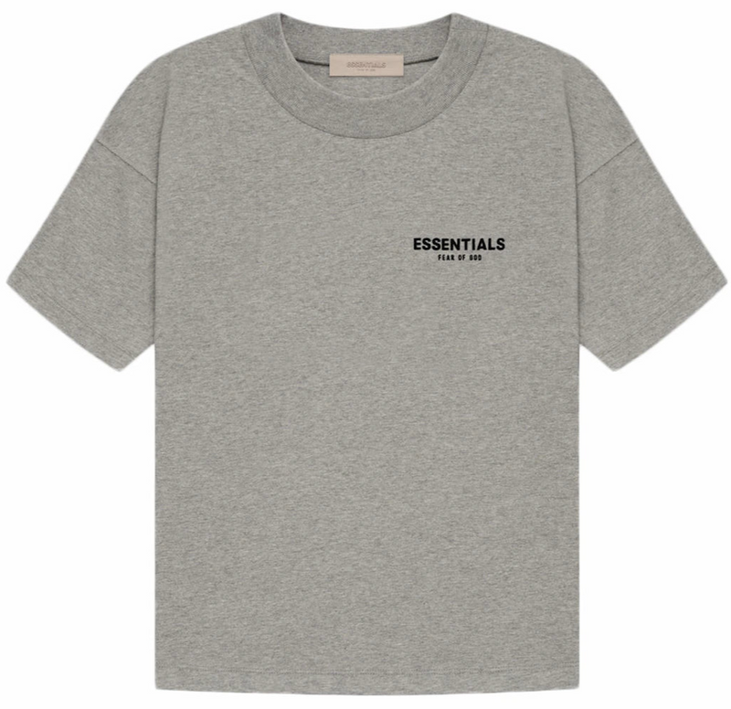 Essentials Tee Dark Oatmeal SS22