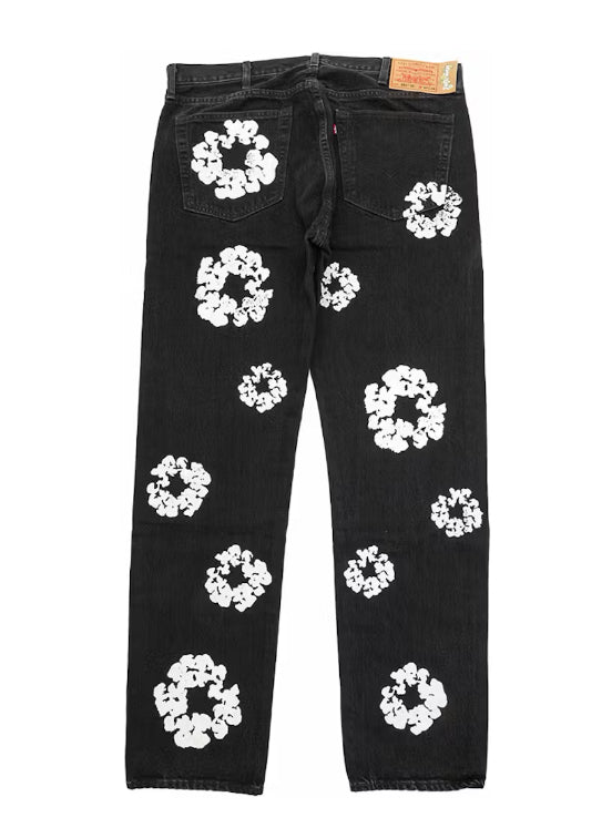 Denim Tears x Levi's Cotton Wreath
Jean nero