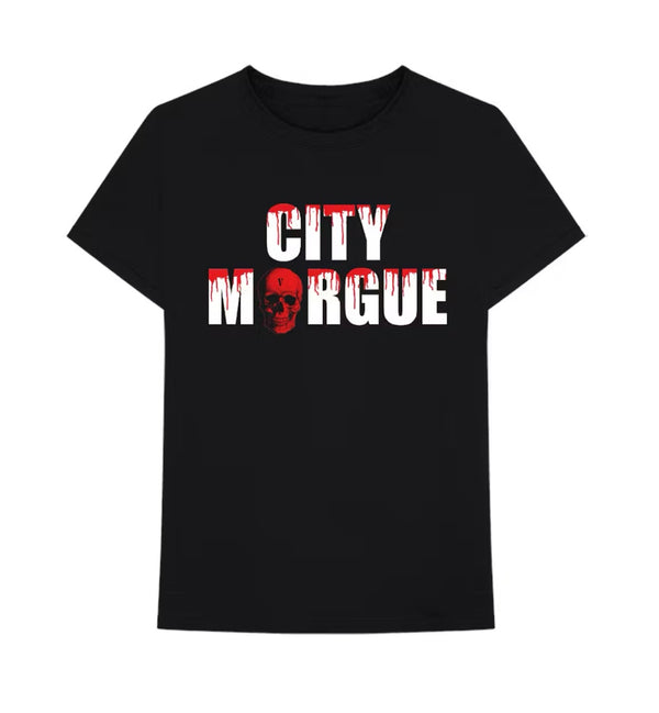City Morgue x Vlone Drip Tee Nero