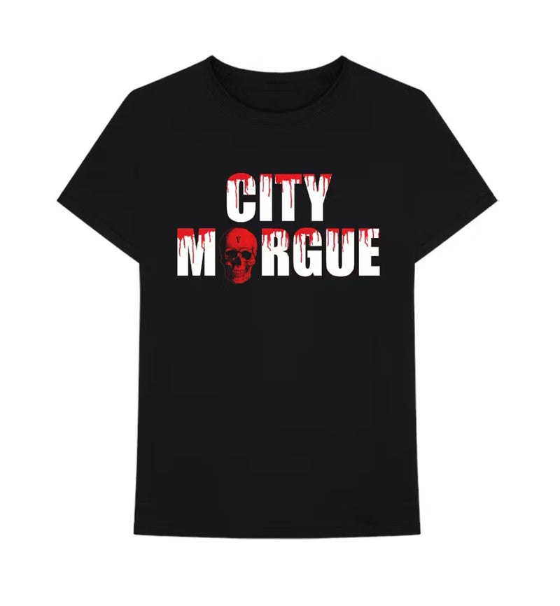 City Morgue x Vlone Drip Tee Nero