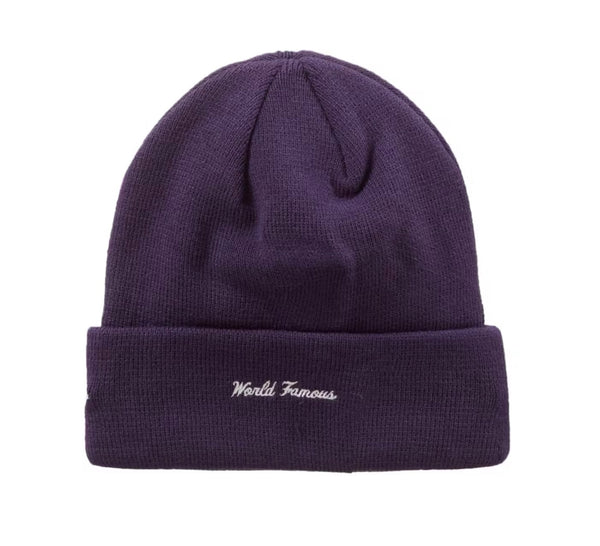 Cappello Supreme New Era Box Logo (FW23) viola scuro