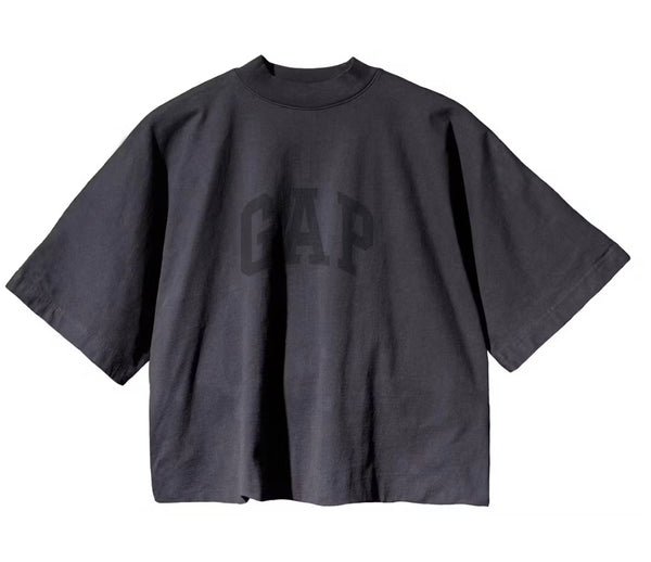 Yeezy Gap Engineered by Balenciaga No Seam Tee Washed Nero