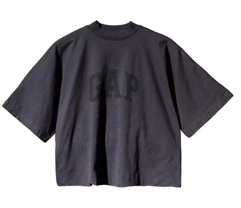 Yeezy Gap Engineered by Balenciaga No Seam Tee Washed Nero