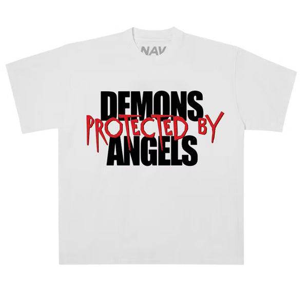 Vlone x Nav DPBA Maglietta Bianco