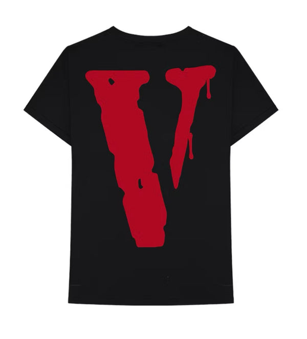 City Morgue x Vlone Drip Tee Nero