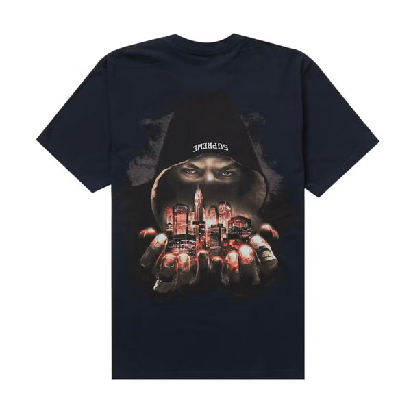 Supreme Fighter Tee Blu navy