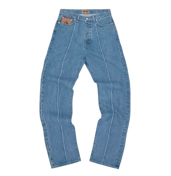 Jeans Corteiz C-Star Denim blu