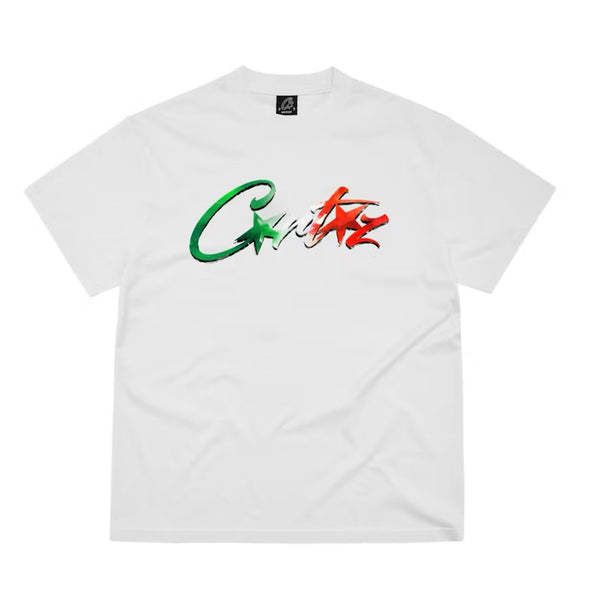 Corteiz Allstartz Italia Tee Bianco
