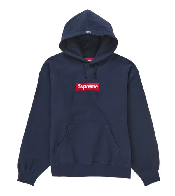 Supreme Box Felpa con Cappuccio
Logo (FW24) Blu navy