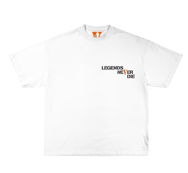 Juice Wrld x Vlone Butterfly T-shirt White