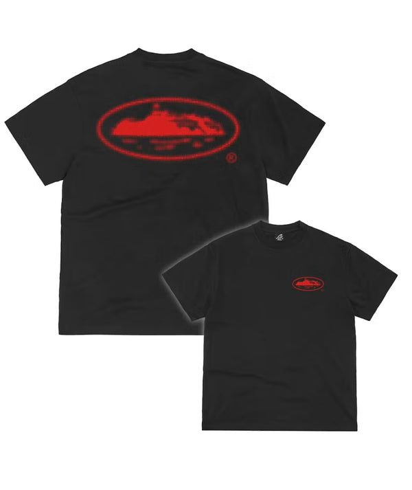 Corteiz Island Mezzitoni tee
Nero/Rosso