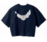 Yeezy Gap Engineered by Balenciaga Dove No Seam T-shirt Blu