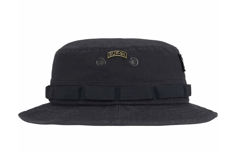 Tela Supreme Lavata Boonie Nero