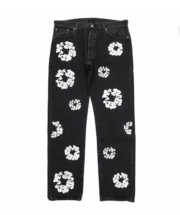 Denim Tears x Levi's Cotton Wreath
Jean nero