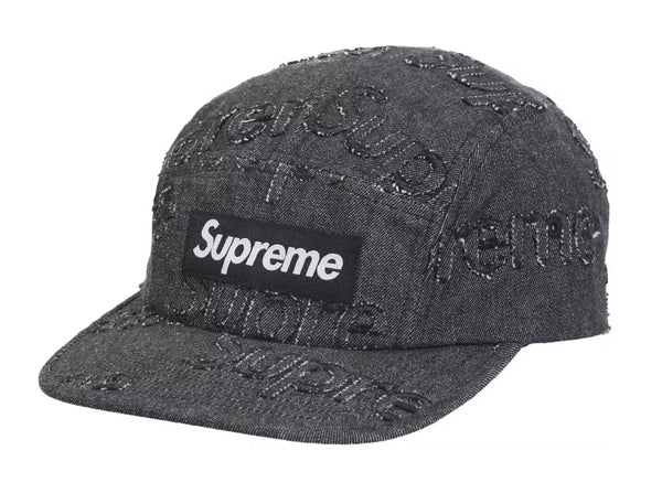 Supreme Cappellino Camp Denim
Laserato Nero