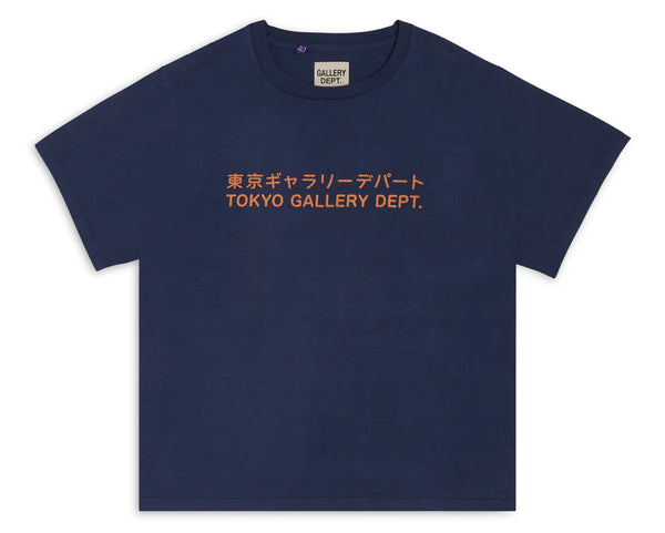 GALLERY DEPT. Tokio GD tee navy