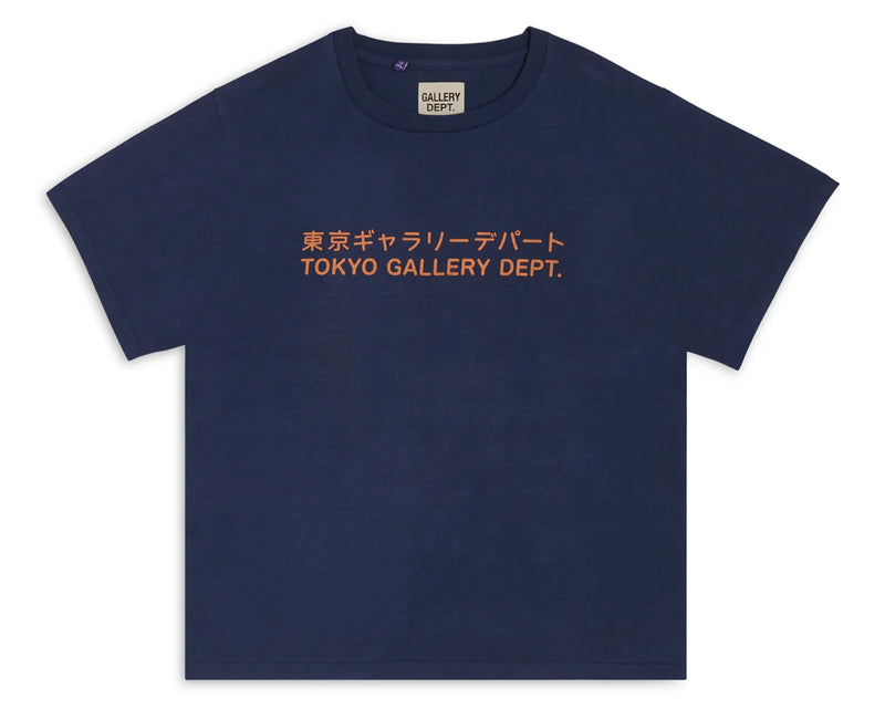 GALLERY DEPT. Tokio GD tee navy