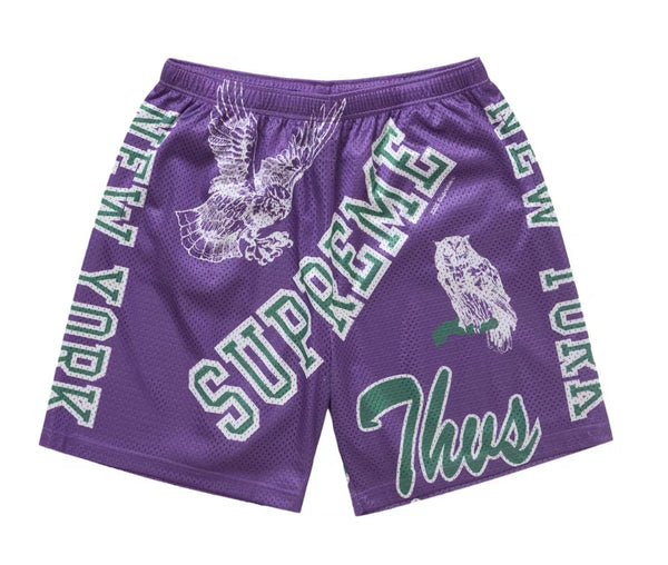 Supreme Varsity Mesh Short purple
