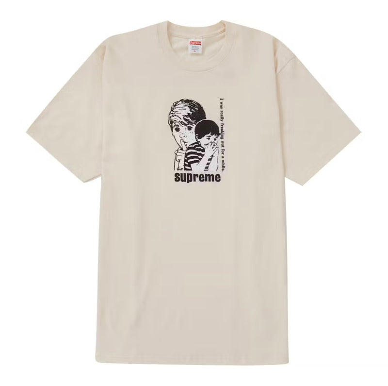 Supreme Freaking Out Tee Naturale