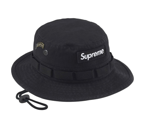 Tela Supreme Lavata Boonie Nero