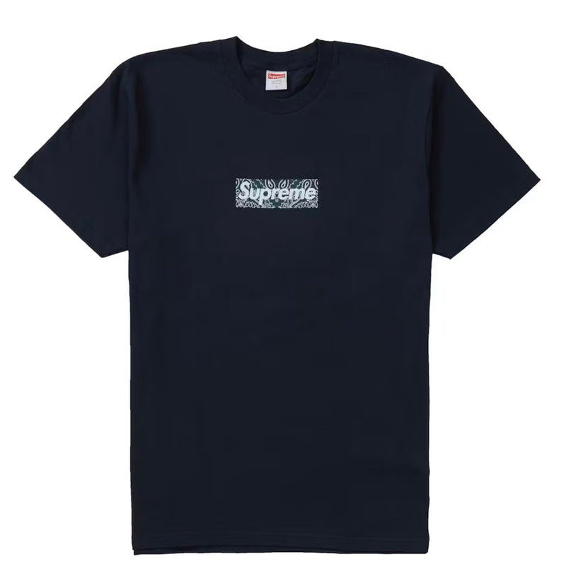 Supreme Bandana Box Logo Tee
Blu navy