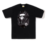 BAPE Speed Racer Big Ape Head Tee Nero