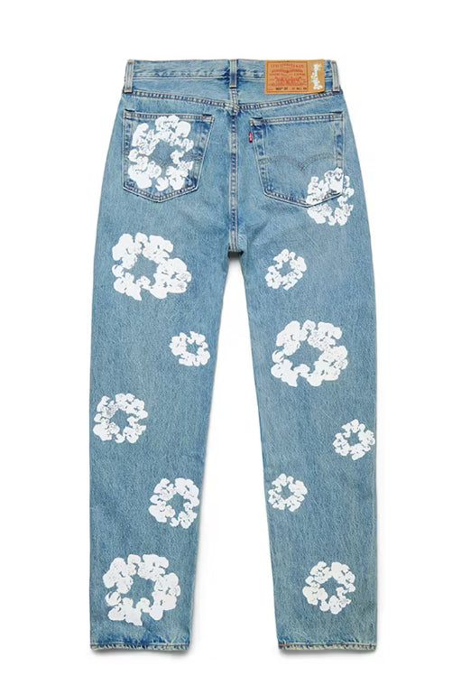 Denim Tears x Levi's Cotton
Wreath Jean Light Wash