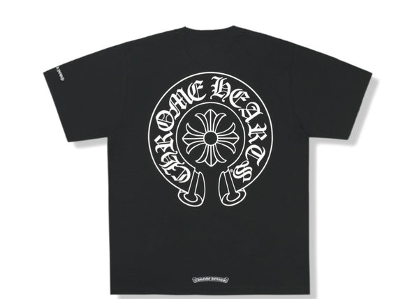 Chrome Hearts Horseshoe Tee Black con tasca