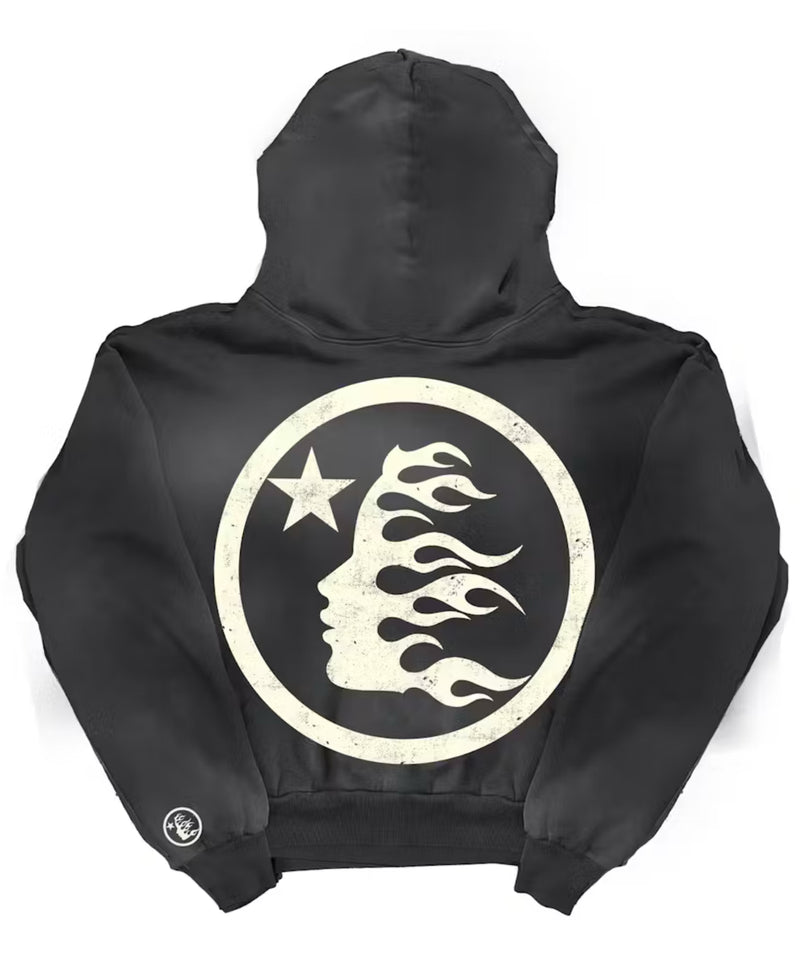 Hellstar Uniform Felpa con cappuccio Nero