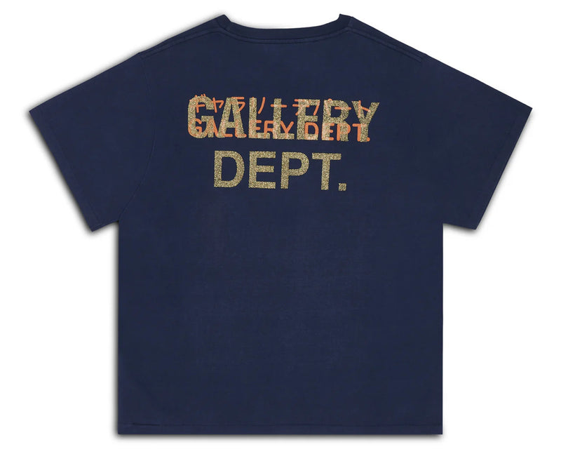 GALLERY DEPT. Tokio GD tee navy