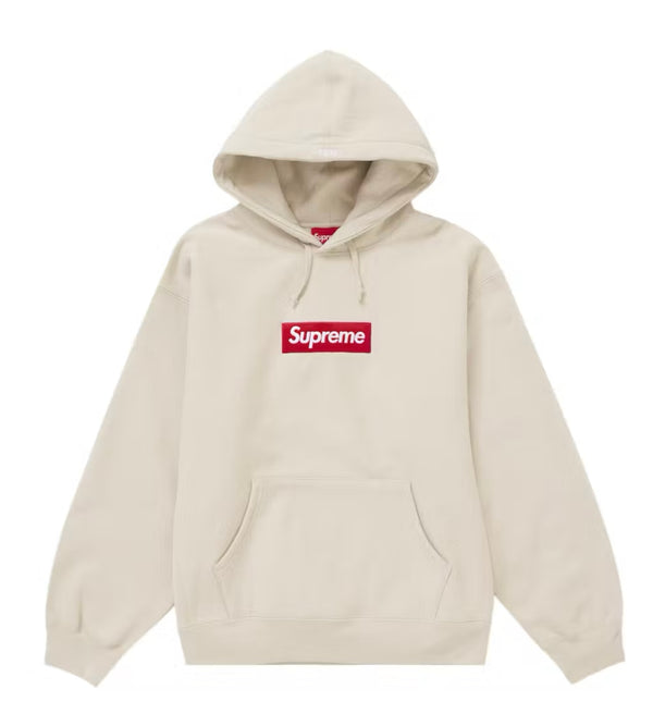 Felpa con cappuccio Supreme Box
Logo (FW24) Stone