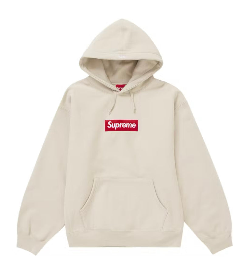 Felpa con cappuccio Supreme Box
Logo (FW24) Stone