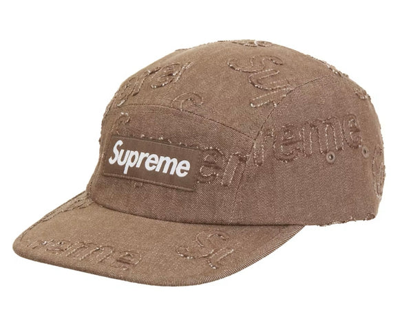 Supreme Cappellino Camp Denim
Laserato Marrone