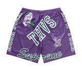 Supreme Varsity Mesh Short purple
