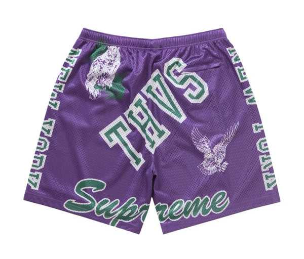 Supreme Varsity Mesh Short purple